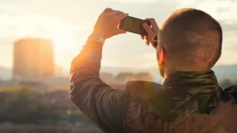 Taking a photo