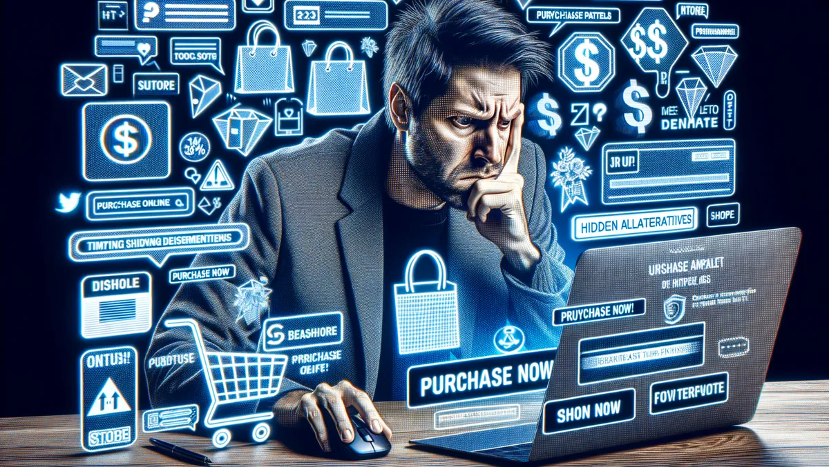 Study highlights consumer distrust due to dark design patterns