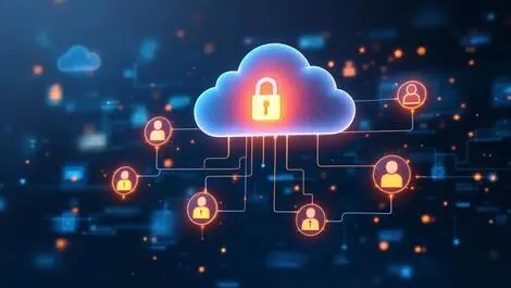 Secure cloud network interconnected locks user profiles access control identity management hybrid work