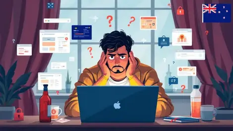 Worried new zealand shopper laptop suspicious online shopping sites