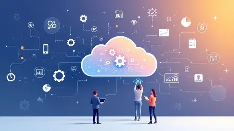 Modern small business office cloud ai automation erp psa collab