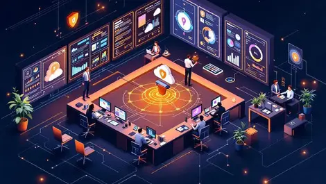 Enterprise it control room gov risk ai dashboards network cloud